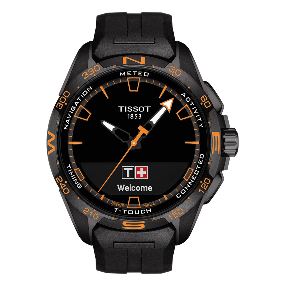 147 TISSOT ティソ時計 メンズ Tタッチ T-TOUCH デジアナ メンズ - 時計