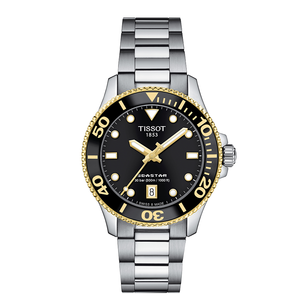 ティソ シースター 1000 クォーツ 36mm － T120.210.21.051.00 
