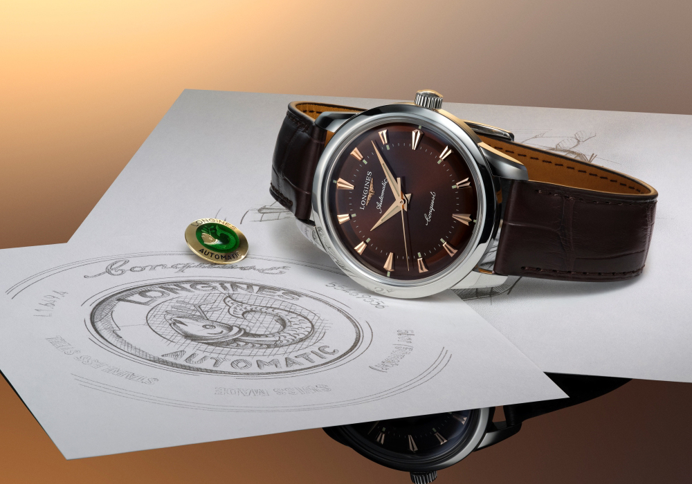 Longines 自動巻時計 ロンジン コンクエスト　ヘリテージ　OH済　美品 コンクエスト ヘリテージ 自動巻、ステンレススティール